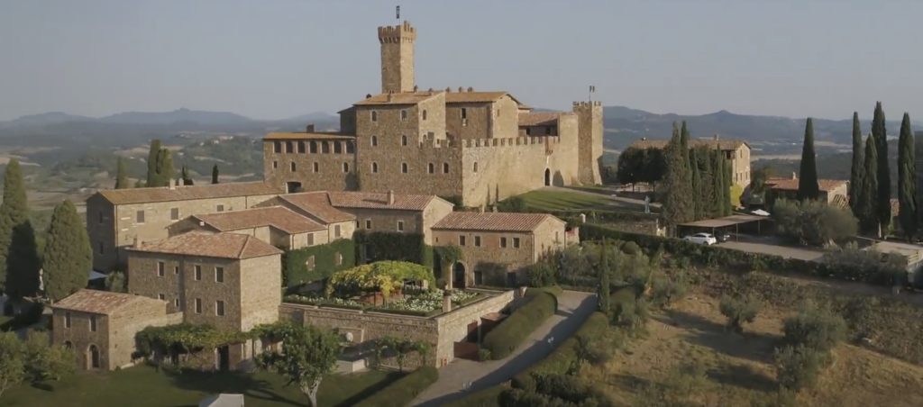 Castello Banfi Wine Resort: Perfect for Tuscany destination weddings.



