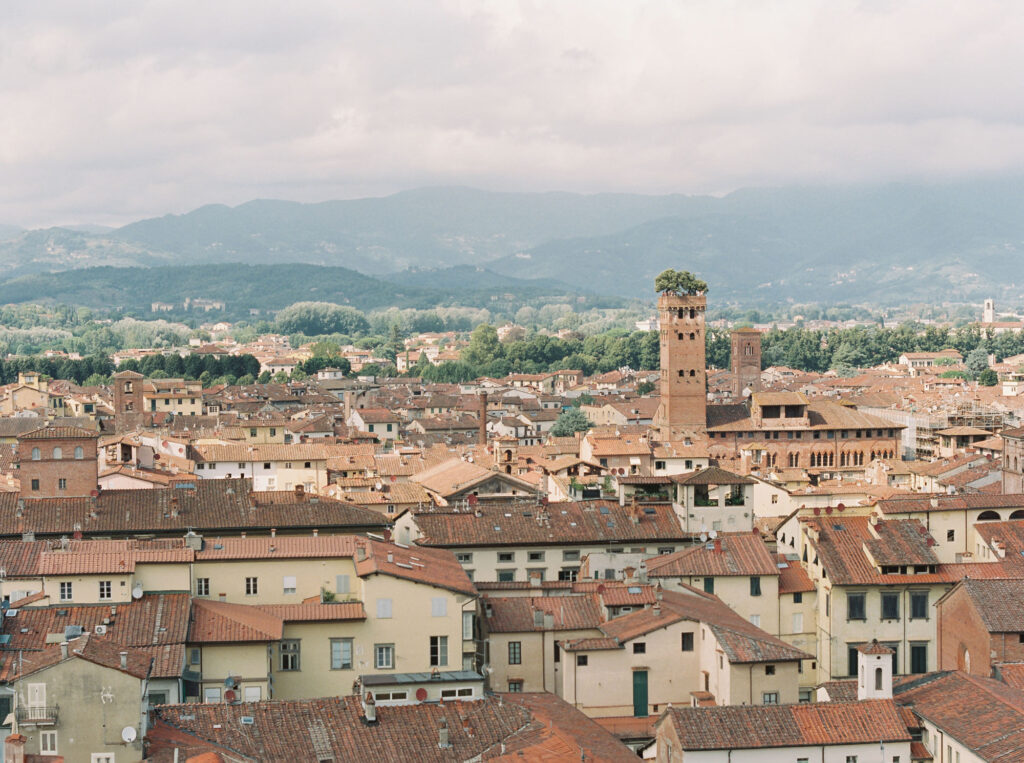 Rooftop’s view Lucca Tuscany 