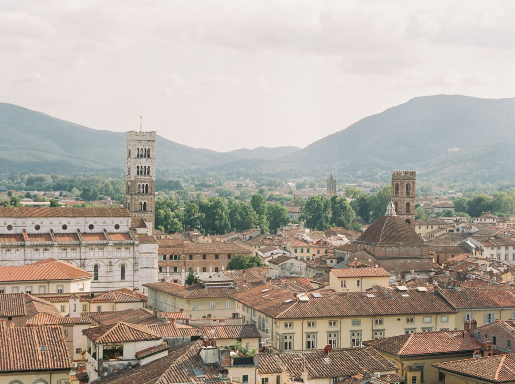 Rooftop’s view Lucca Tuscany