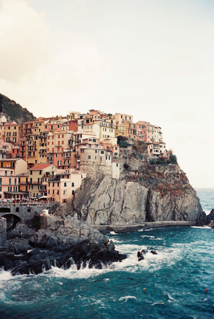 Manarola, Cinque Terre, Fine Art Film Travel Photography in Tuscany, Italy